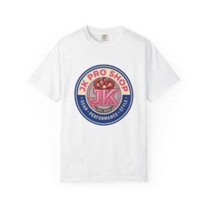 T-Shirt — JK Pro Shop Vintage Logo Tee (Gear • Performance • Style)