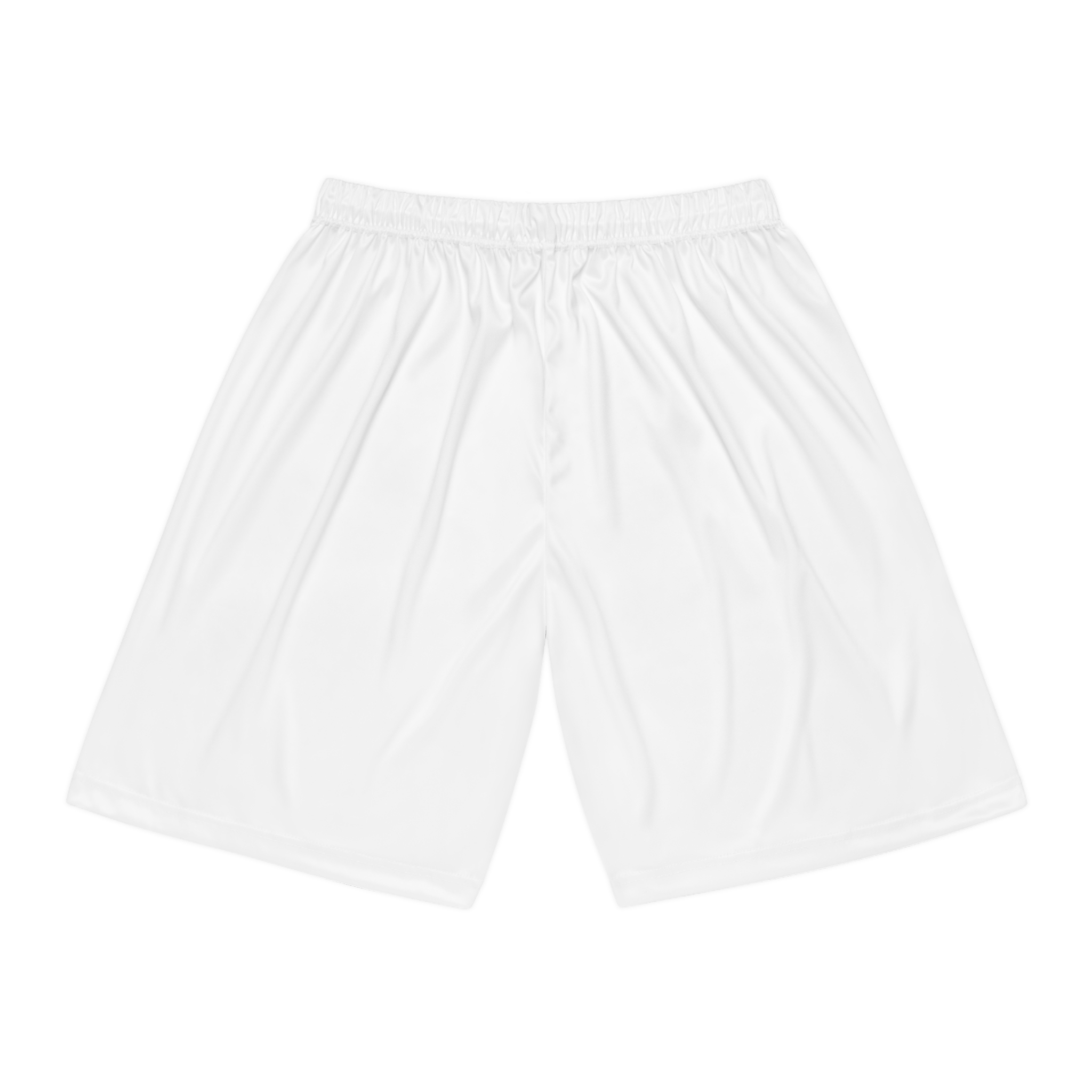 JK Pro Shop Shorts — White AOP Athletic Shorts - Image 2