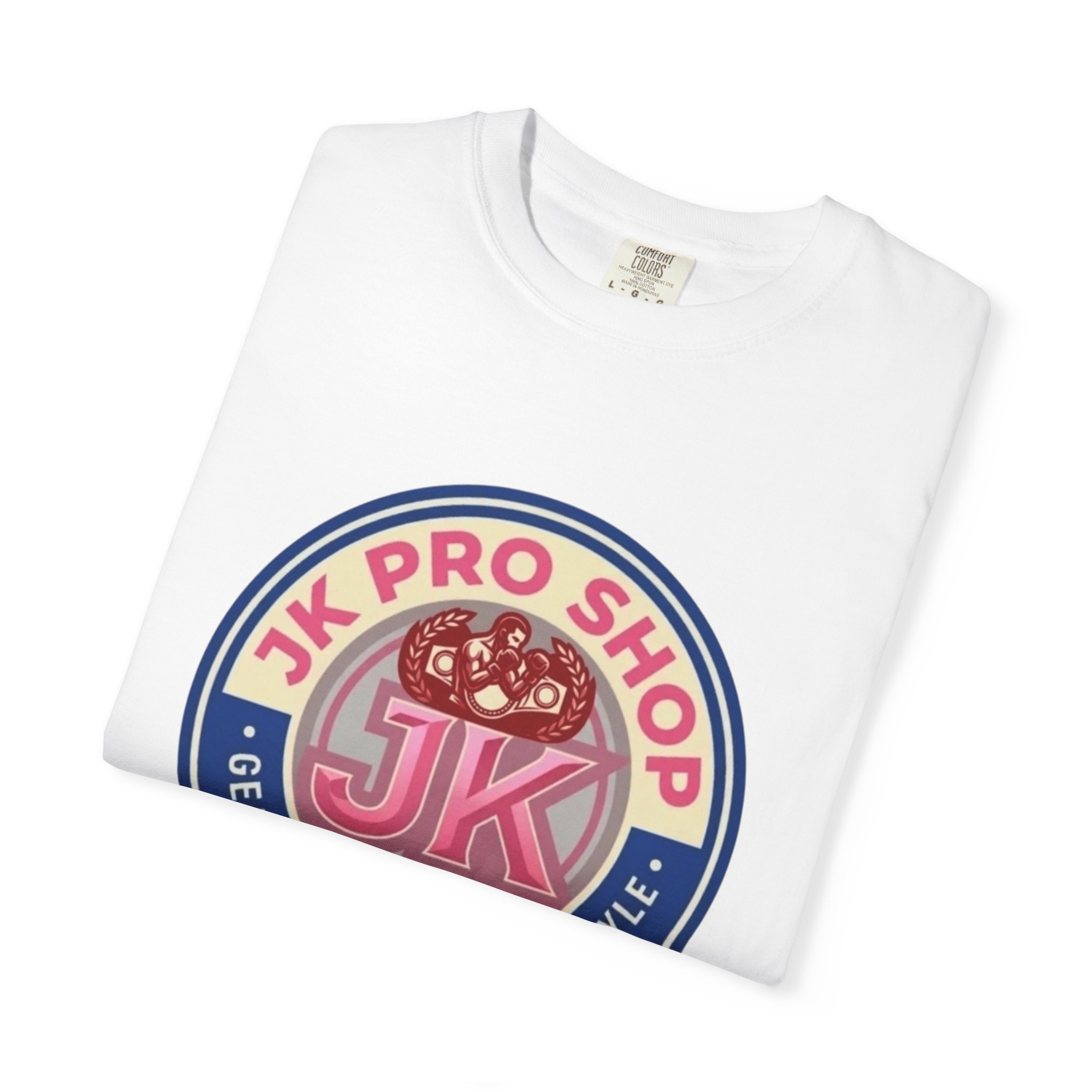 T-Shirt — JK Pro Shop Vintage Logo Tee (Gear • Performance • Style) - Image 3
